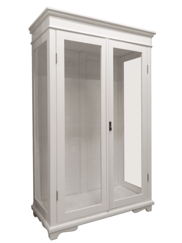 Täispuidust vitriinkapp Sala